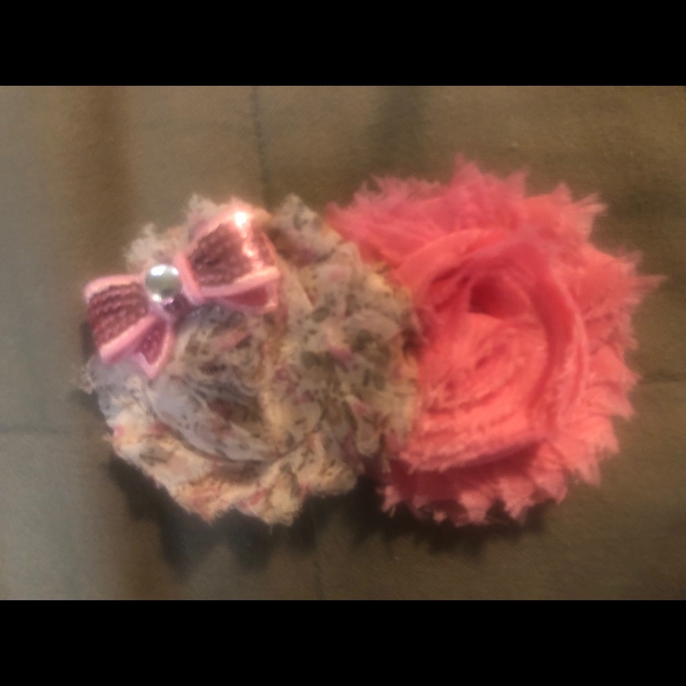 Pink Hair Bow